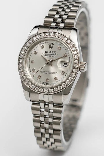 Ro-lex Silver Spark Datejust