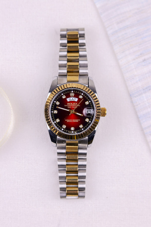 Rolex Red fusion watc