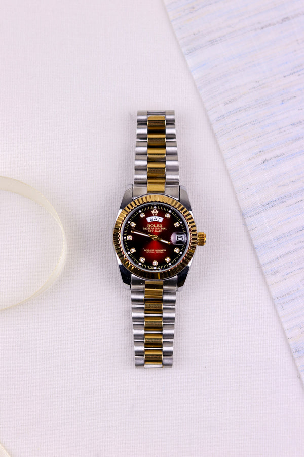 Rolex Red fusion watc